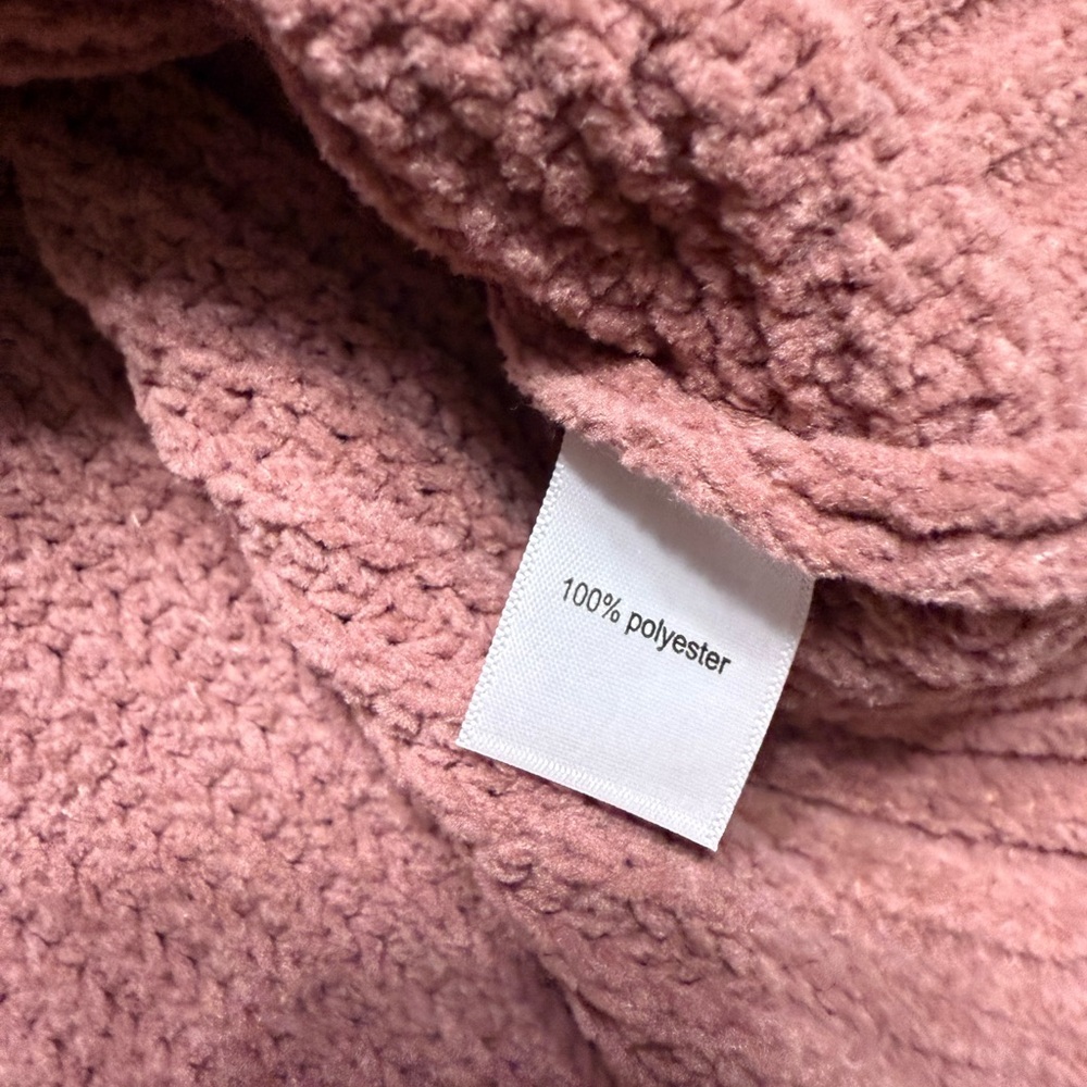 Maurices Mauve Textured Crew Neck Sweater - Picture 5 of 7